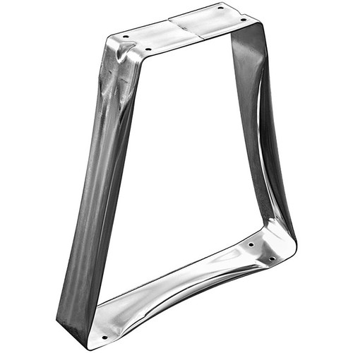 ASI Stainless Steel Trapezoid Locker Room Bench Pedestal