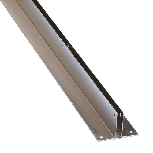 Continuous Two Ear Toilet Partition Bracket Aluminum