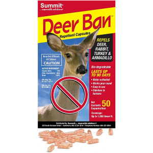 Summit® | Deer Ban™ | Deer Repellent Capsules - 50pk