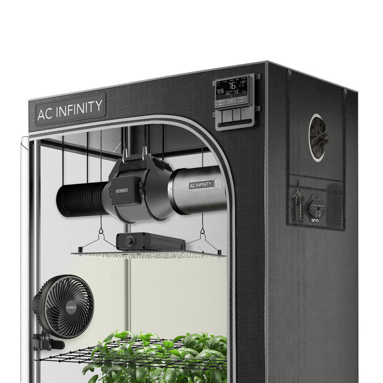 AC Infinity | 4x4 Advanced Grow Tent | Complete Grow Kit