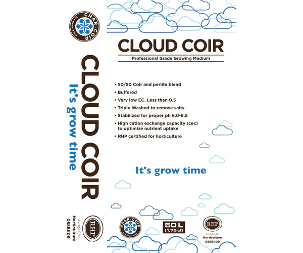 Char Coir | CLOUD COIR 50/50 perlite/coco, RHP, 50 L