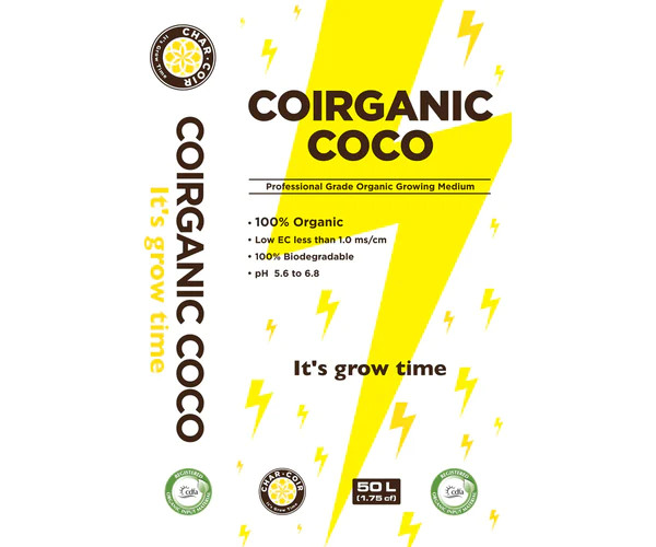 Char Coir | Coirganic Coco, 50 L