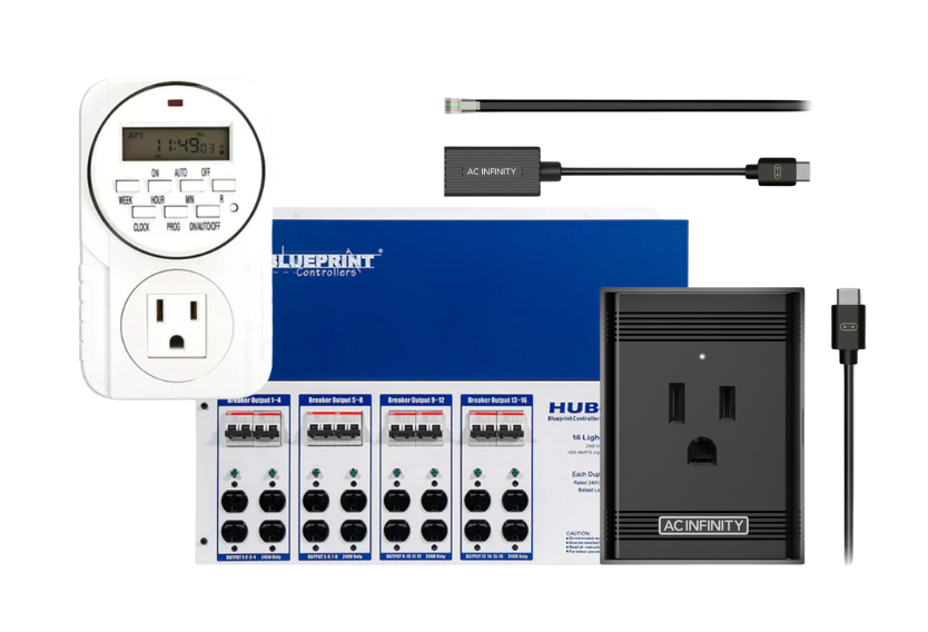 Grow Light Tools and Accessories Category, Hangers, Movers, Meters, Cords