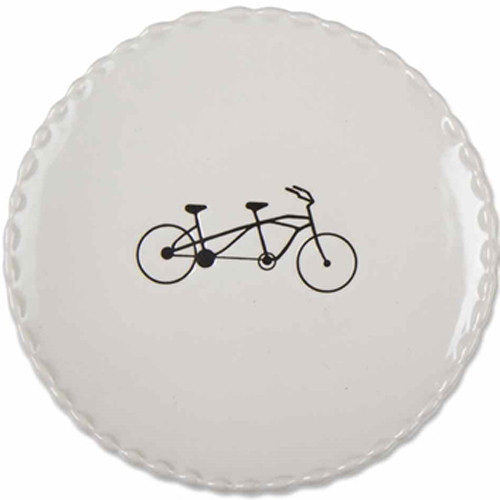 Tandem dessert plate- Set of four of the same