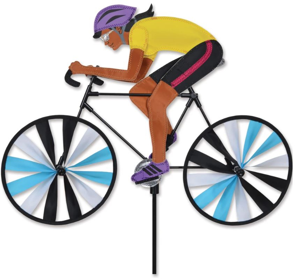 Female Cyclist Spinner