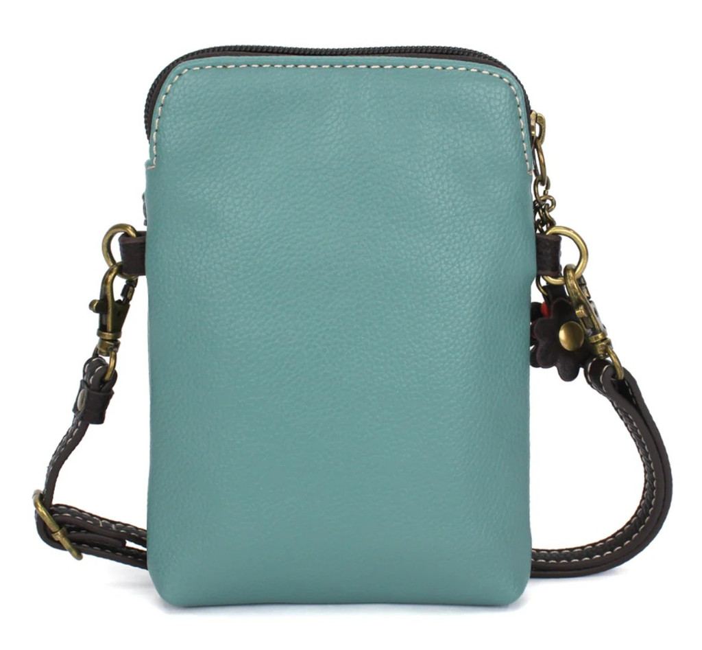 Whimsical Bicycle Cell Phone Crossbody Bag