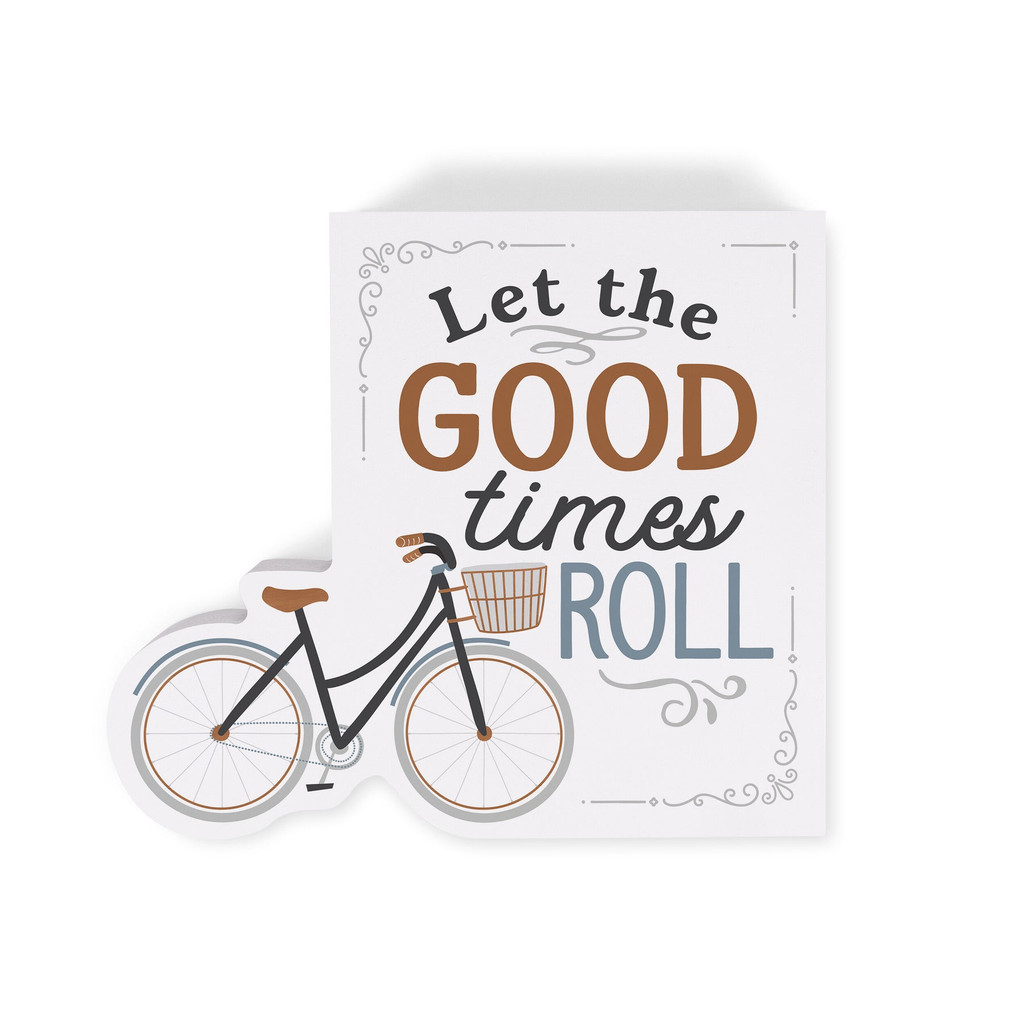 Good Times Roll Bicycle Shape Decor