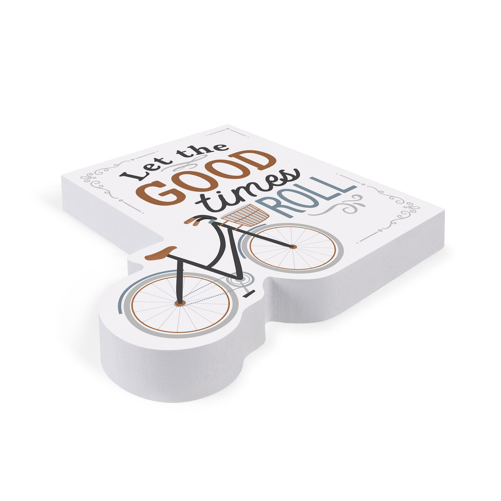 Good Times Roll Bicycle Shape Decor