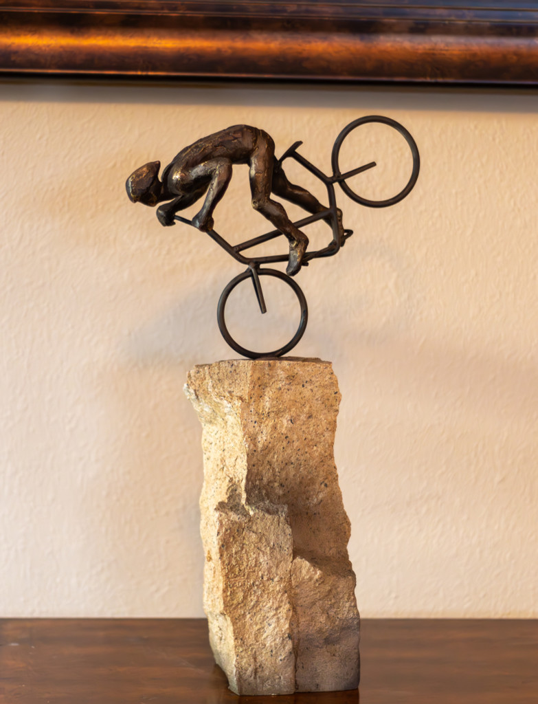 Epic Mountain Bike Sculpture