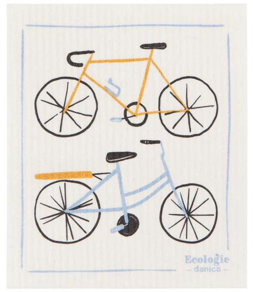 Cruiser Bike Swedish Dishtowel