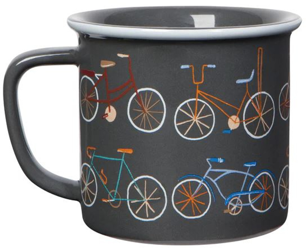 Cruiser Bicycle Camper Inspired Mug