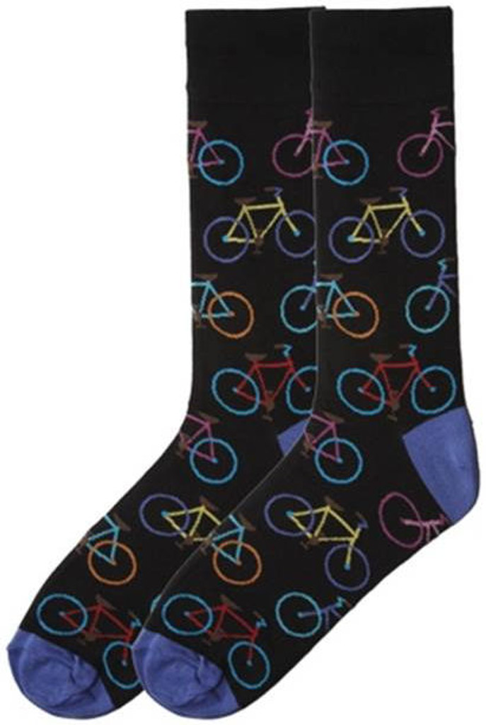 Bright Bikes Men's Dress Sock