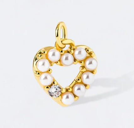 Dainty Paperclip Bicycle Love Necklace