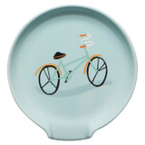 Light Aqua Bicycle Spoon Rest