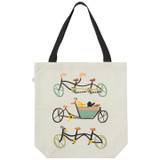 Ride On Fabric Bicycle Tote