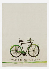 Ride Like You Mean It Bicycle Kitchen Towel