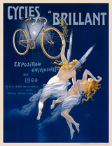 Cycles Brillant French Bicycle Poster Print by H. Gray