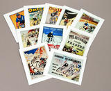 Racing Poster Note Cards by BicycleGifts