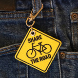 Share the Road Bike Keychain Share the Road Bike Keychain