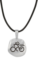 Mile Stone Triathlete Necklace