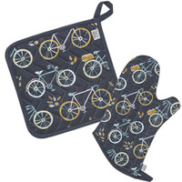 Sweet Ride Bicycle Oven Mitt Set