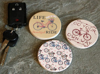 Bike Car Coasters 4 designs
