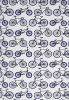 Navy Bikes Oversized Cotton Kitchen Towel