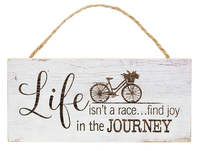 Lightweight Mini Hanging Bike Sign 6 designs