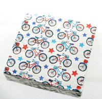 Americana Bicycle Cocktail Napkins