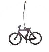 Rustic Iron Bike Ornament