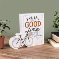 Good Times Roll Bicycle Shape Decor