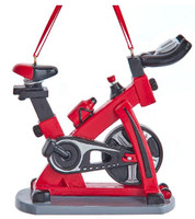 Red Exercise Spin bike