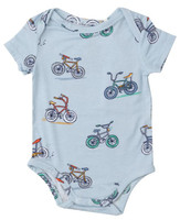 Boys Blue Bicycle Bodysuit 2 sizes