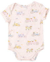 Girls Pink Bicycle Bodysuit 2 Sizes