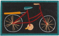 Colorful Cruiser Bike Doormat