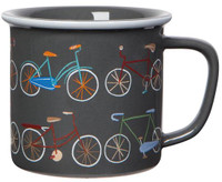 Cruiser Bicycle Camper Inspired Mug