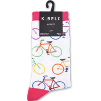 Multi Bright Bikes Women's Sock