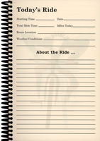 Ride Journal - Log Page