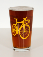 Road Bike Pint Beer Glasses