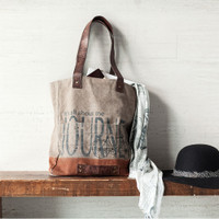 Journey Canvas Tote