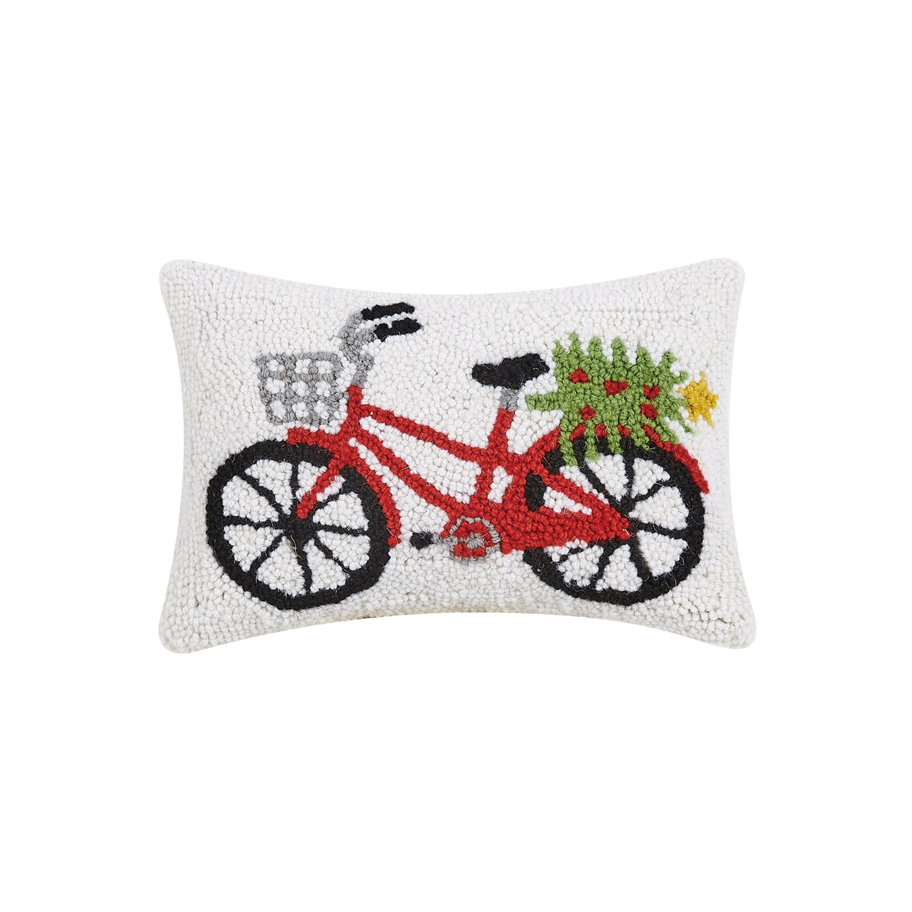 bicycle throw pillow