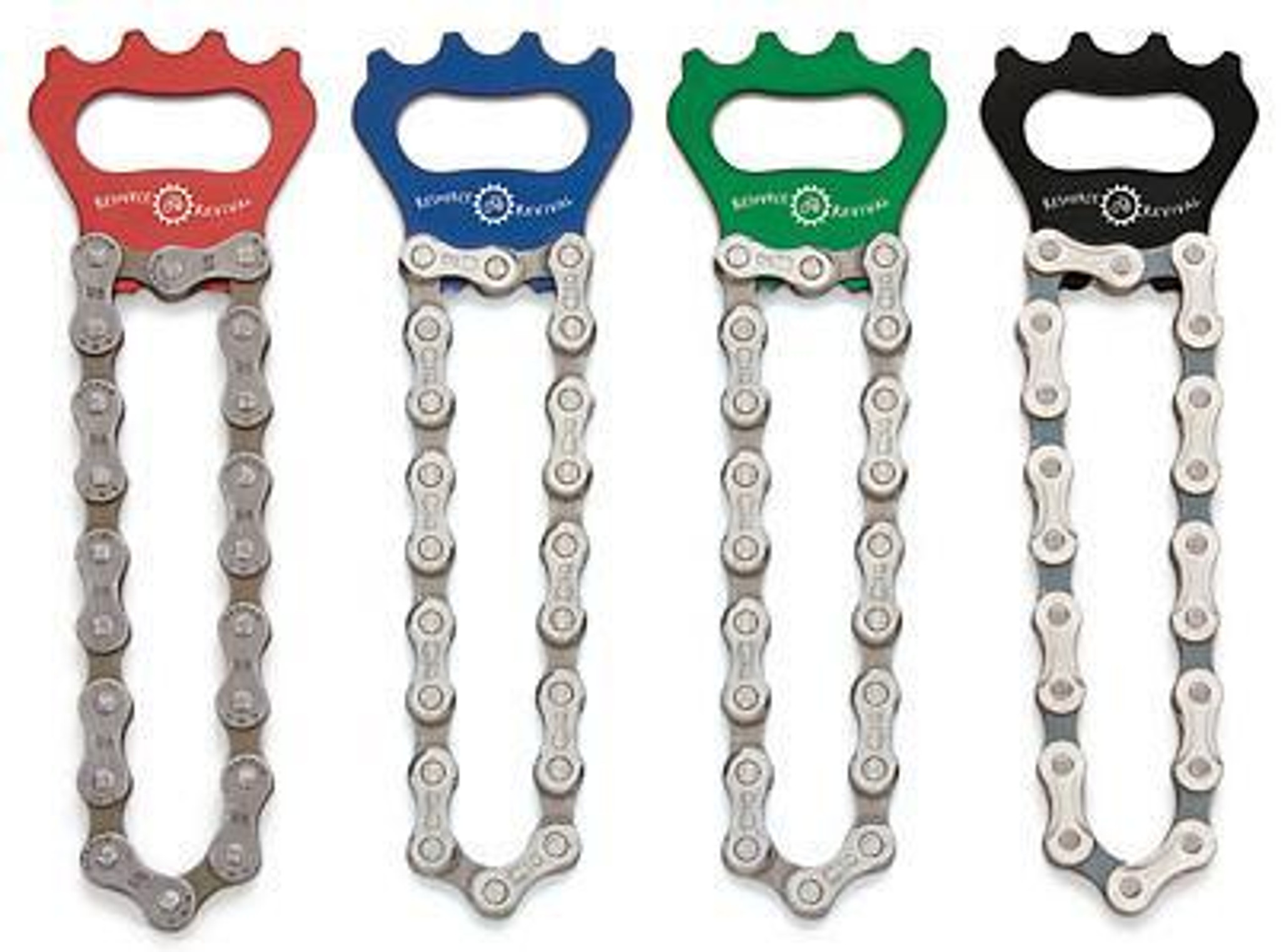 Recycled Bicycle Chain Bottle Opener