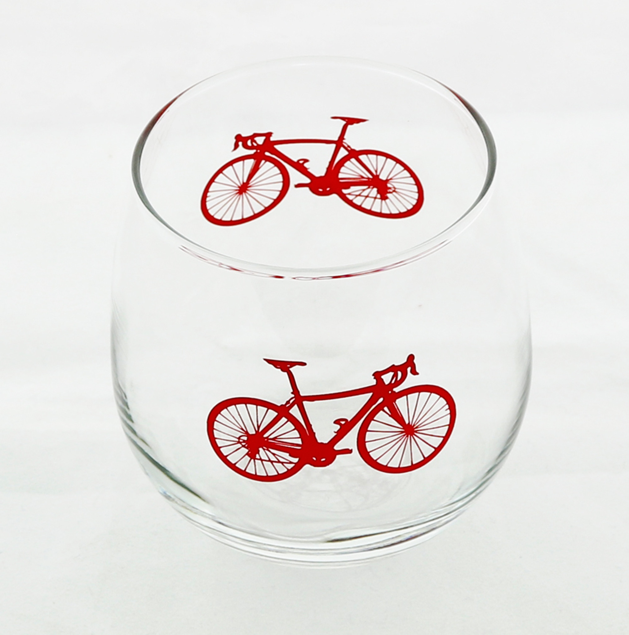 Holiday Beverage Wine Glasses Set of 2 or 4 - Bicycle Gifts