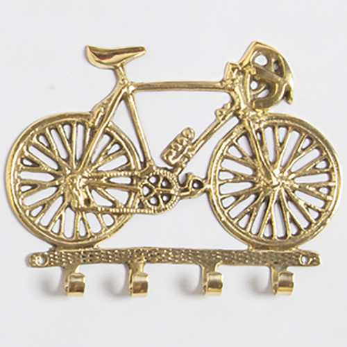 Gold Bicycle Wall Hooks Bicycle Gifts