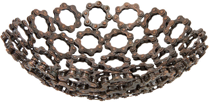 Decorative Chain Bowl in Three Sizes - Bicycle Gifts