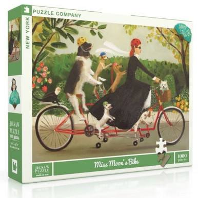 Miss Moons Bike Ride Puzzle - Bicycle Gifts