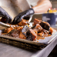 Brisket Candy Burnt Ends from Crossbuck's Big Game Party Pack Texas BBQ Sampler