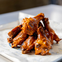 Smoked Chicken Wings from Crossbuck's Big Game Party Pack Texas BBQ Sampler