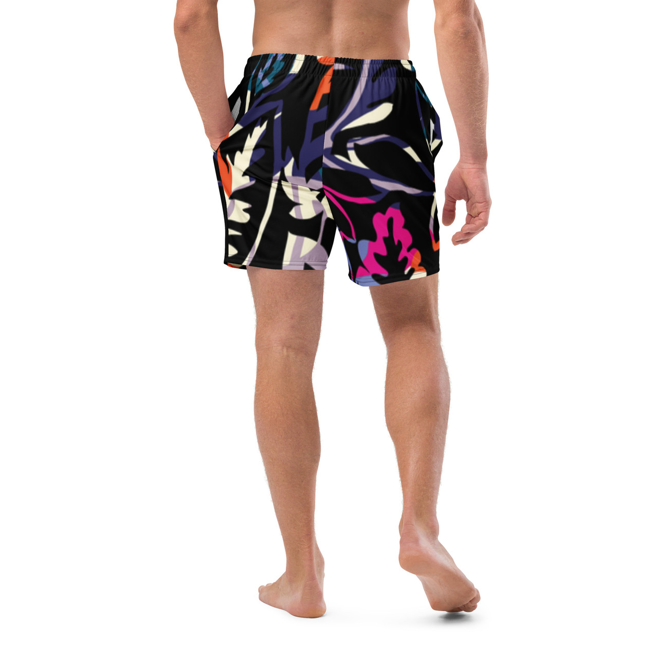 SC Men's AOP Designer Swim Trunks (Shipping discount) Smiley Comforts