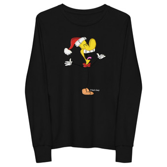 SC  Holiday Smiley Youth Long Sleeve Tee